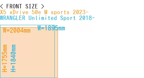 #X5 xDrive 50e M sports 2023- + WRANGLER Unlimited Sport 2018-